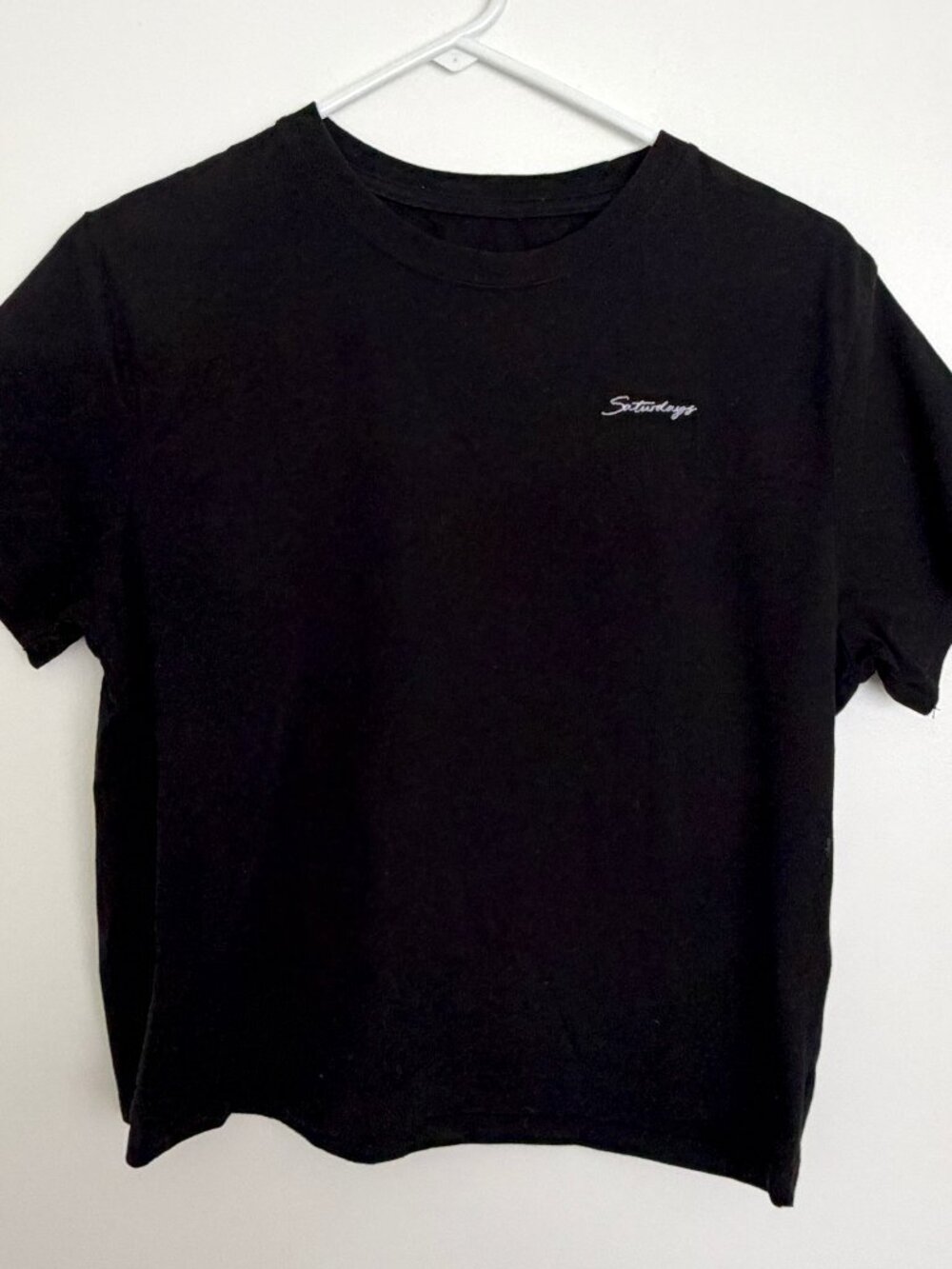 Saturday's New York Embroidered Standard Short Sleeve Tee